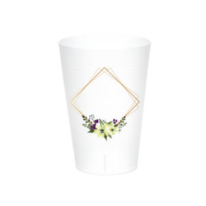 Gobelet 33 cl losange
